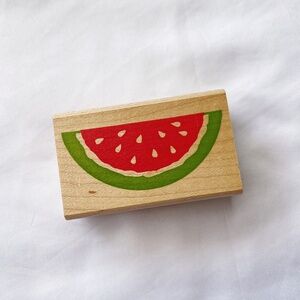 Watermelon Rubber Stamp